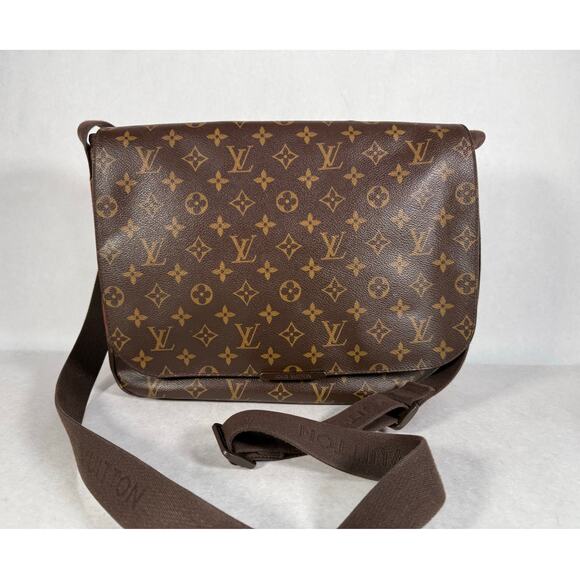 Louis Vuitton Macassar Messenger Crossbody Laptop Bag w/ Entrupy COA MSRP $1900 - Picture 10 of 11